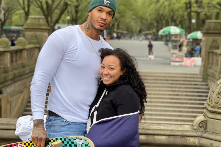 a woman posing for a picture